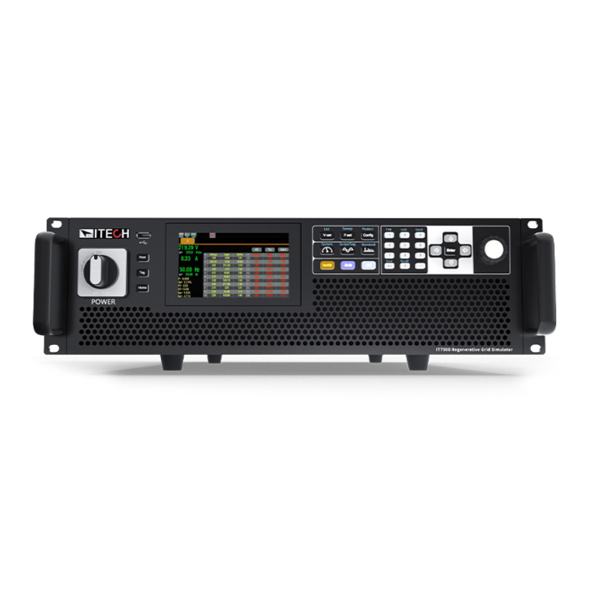 IT7900系列回馈式电网模拟器350V/990A/16~150Hz/165KW