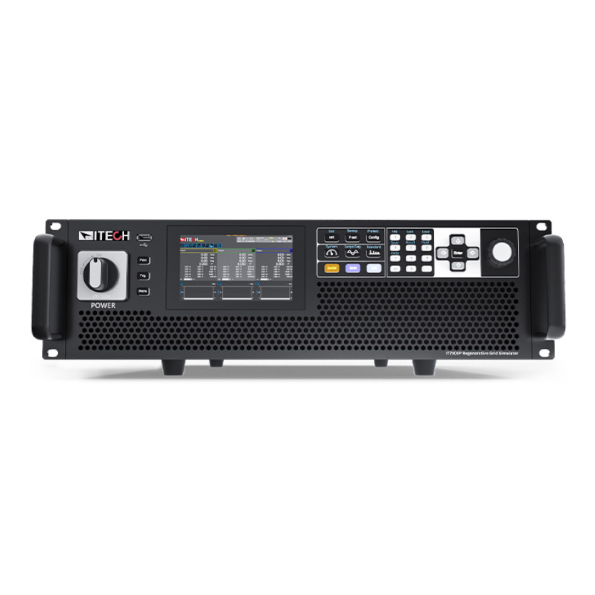 IT7900P系列高性能回馈式电网模拟器350V/990A/16~2400Hz/165KW
