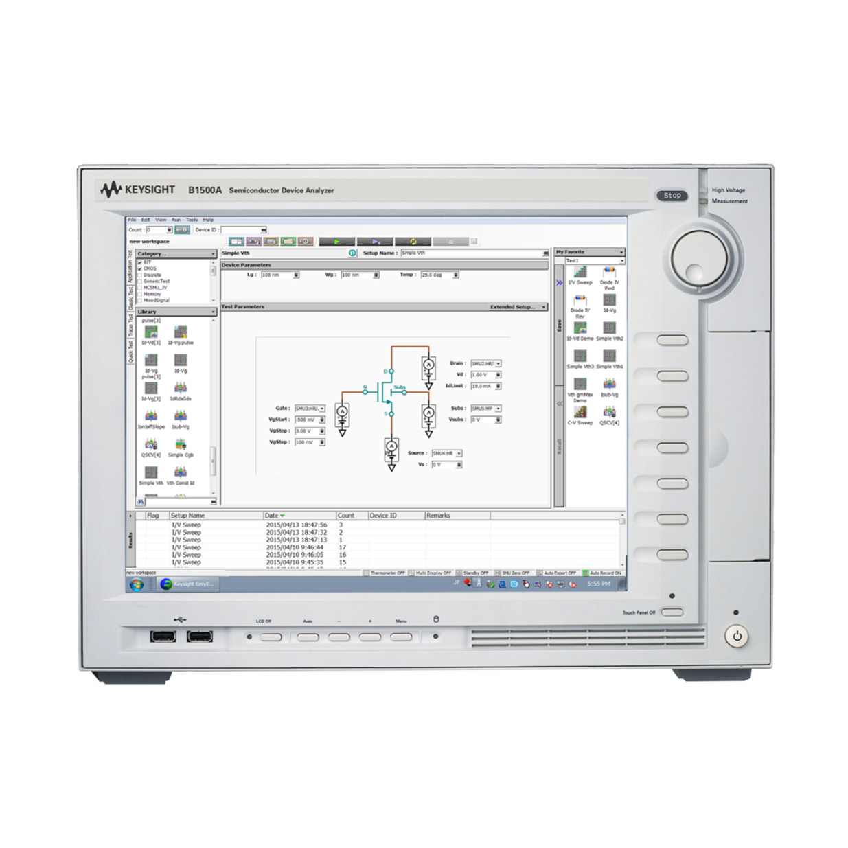 B1500A 半导体器件分析仪主机