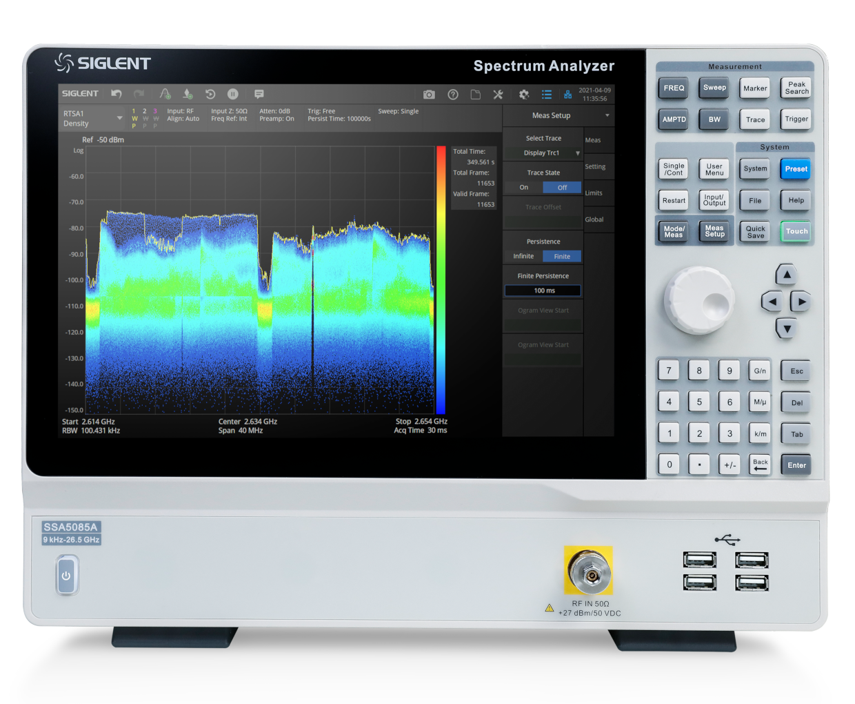 SSA5000A系列频谱分析仪