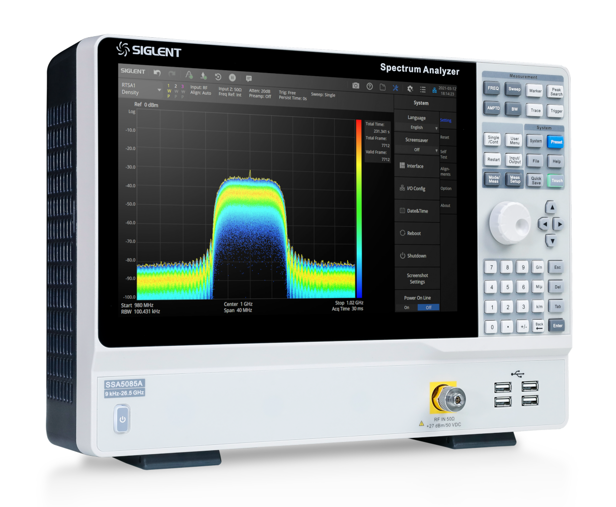 SSA5000A系列频谱分析仪