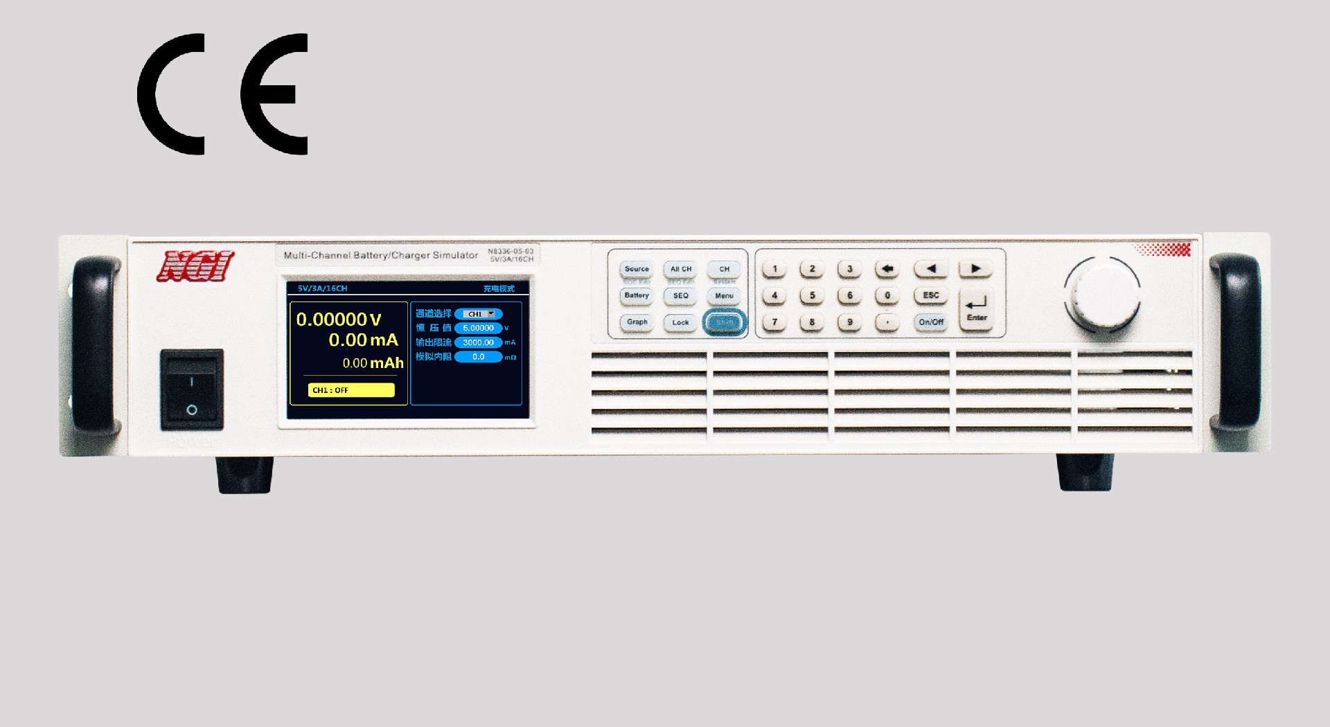 N8336系列超高精度多通道电池模拟器