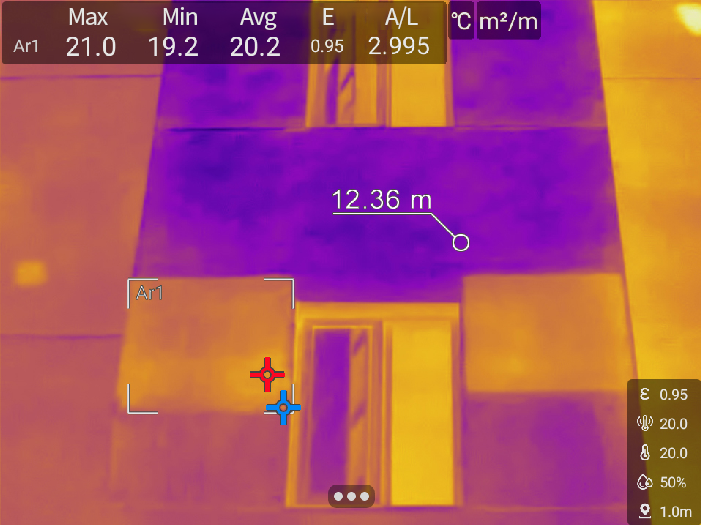 FOTRIC 340+手持热像仪具备专业级激光功能