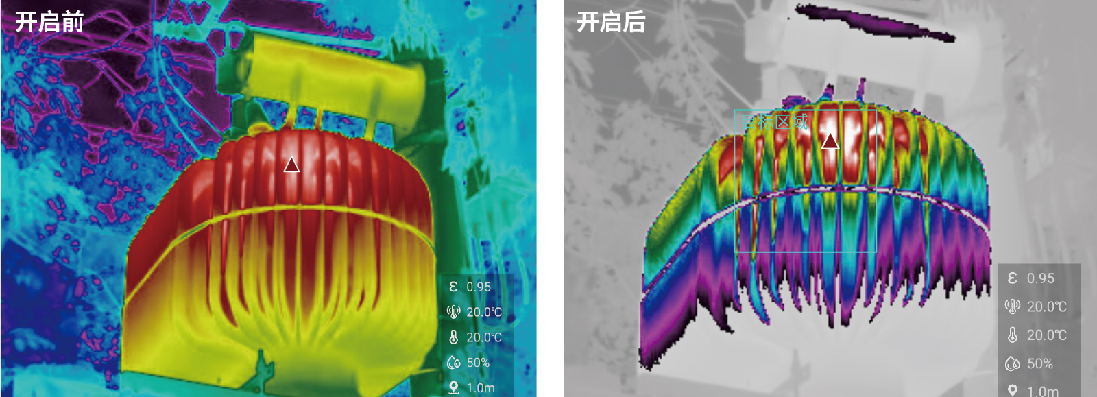 FOTRIC 340L手持热像仪复合调色成像技术
